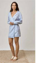 Load image into Gallery viewer, Mon Renn - Sentiment Mini Dress, Baby Blue