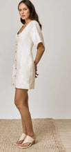 Load image into Gallery viewer, Mon Renn - Nora Mini Dress, Porcelain