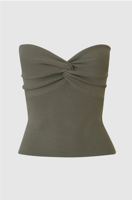 Maddison Label - Mae Knit Top, Sage