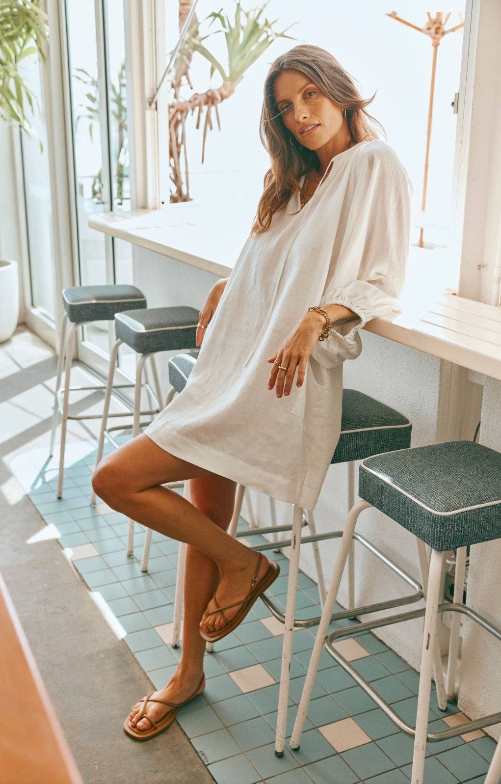 Pippa Ridley Sangria Dress Vanilla Dune Design and Homewares