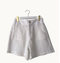 Load image into Gallery viewer, Jude Linen Shorts Natural