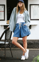 Load image into Gallery viewer, Darcey Denim Shorts Indigo Wash