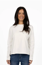 Load image into Gallery viewer, Dippy Longsleeve Tee, White