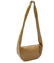 Load image into Gallery viewer, Slouch Leather Bag, Dessert Pebble