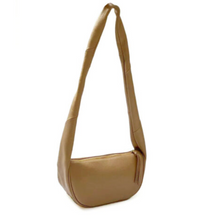 Load image into Gallery viewer, Slouch Leather Bag, Dessert Pebble
