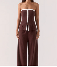 Load image into Gallery viewer, Sora Bodice, Ganache