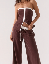 Load image into Gallery viewer, Sora Bodice, Ganache