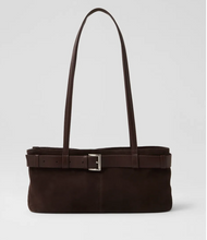 Load image into Gallery viewer, Tilda Leather Bag, Dark Choc Suede