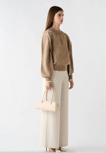 Load image into Gallery viewer, Getaway Sweater Mocha and ivory
