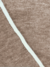 Load image into Gallery viewer, Getaway Sweater Mocha and ivory