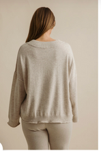 Load image into Gallery viewer, Elevate Merino Cashmere Crew Buckwheat  Talamaya