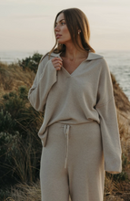 Load image into Gallery viewer, Winter Retreat Merino Cotton Pant - Wheat