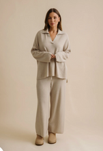 Load image into Gallery viewer, Winter Retreat Merino Cotton Pant - Wheat