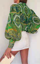 Load image into Gallery viewer, Fleetwood Blouse INDIANA GREEN