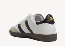 Load image into Gallery viewer, Parallel White /black leather