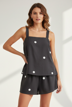 Load image into Gallery viewer, Layla Polkadot Black and White Polkadot set