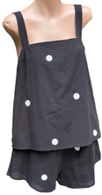 Load image into Gallery viewer, Layla Polkadot Black and White Polkadot set