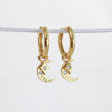 Load image into Gallery viewer, Love Lunamei - Sparkle Earrings, Gold