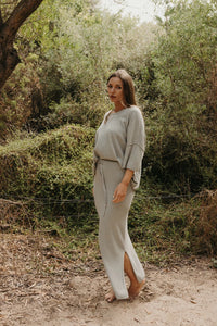 Retreat cotton Pullover thyme - Talamaya