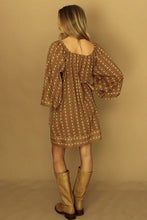 Load image into Gallery viewer, Delilah Mini Dress - Marigold Mustang