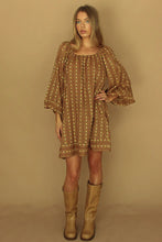 Load image into Gallery viewer, Delilah Mini Dress - Marigold Mustang