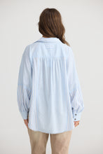 Load image into Gallery viewer, Yellowstone denim stripe shirt