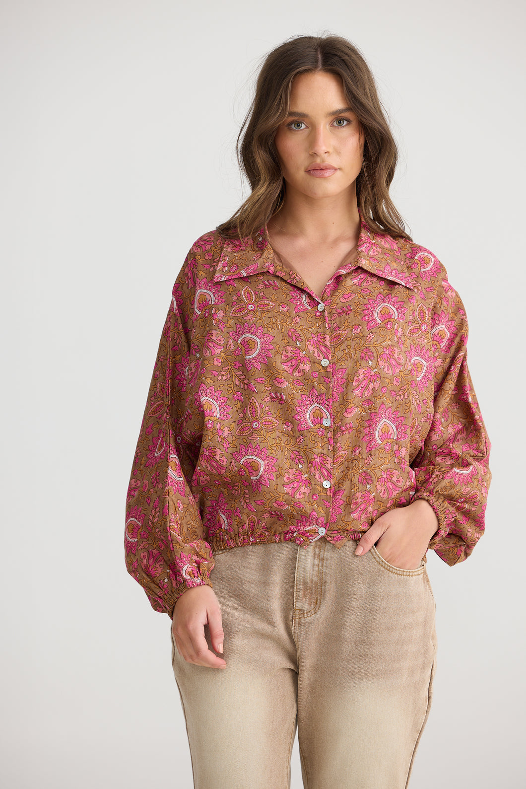hazel Shirt Autum Spritz