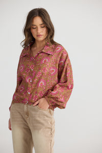 hazel Shirt Autum Spritz