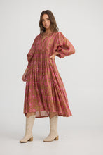 Load image into Gallery viewer, Wisteria Dress Midi - Autum Spritz