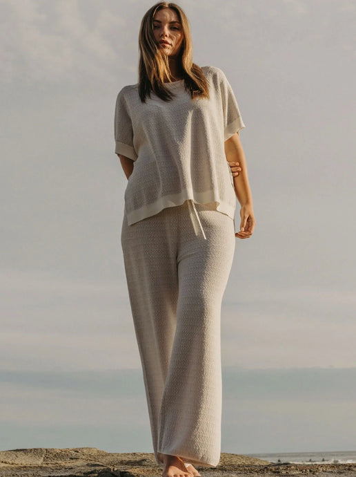 Crepe Knitted Pant Talamya