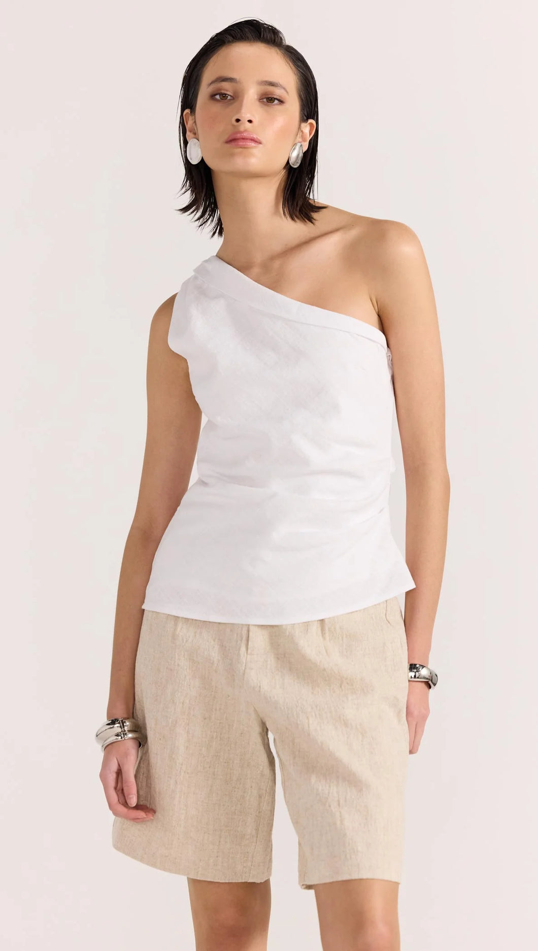 Athena one shoulder top - staple the lable