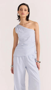 Danica one shoulder top- Staple the lable
