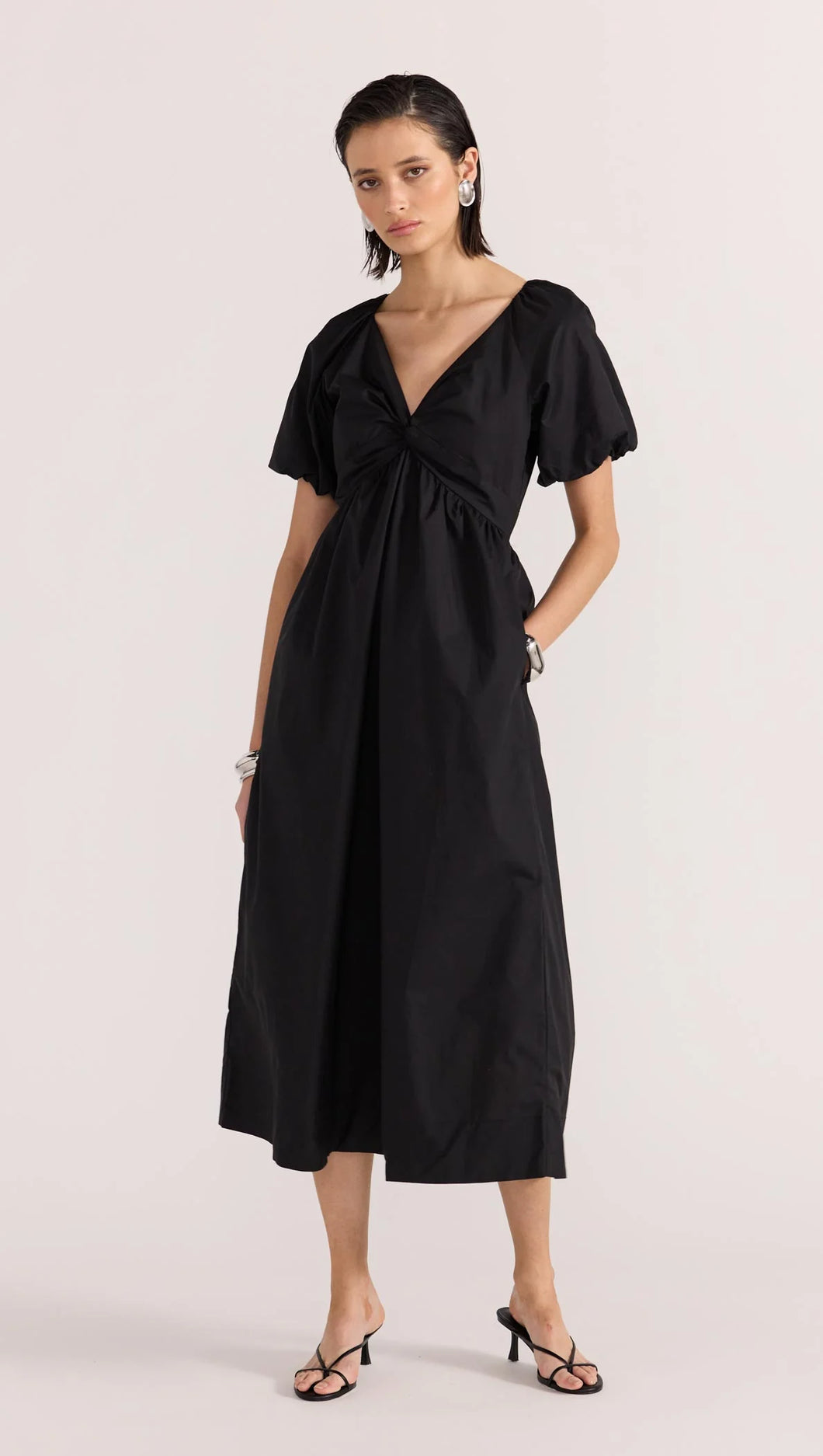 Ilana twist front dress -Staple the label
