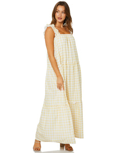 Charlie Holiday - Lottie Maxi Dress, Gingham