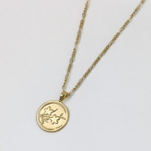 Love Lunamei -Zen Necklace, Gold