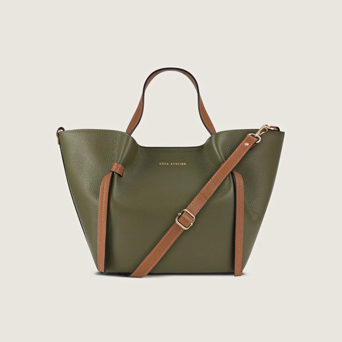 Euforia Leather Bag - Lola Atelier Olive