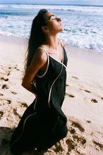 Load image into Gallery viewer, Azalea Linen Dress Black - Lilly Pilly