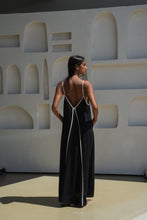 Load image into Gallery viewer, Azalea Linen Dress Black - Lilly Pilly