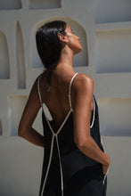 Load image into Gallery viewer, Azalea Linen Dress Black - Lilly Pilly
