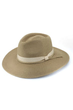 Load image into Gallery viewer, Bahama Flexibraid Fedora, Latte (TM599)