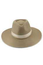 Load image into Gallery viewer, Bahama Flexibraid Fedora, Latte (TM599)