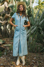Load image into Gallery viewer, Bambi Midi Dress, Denim
