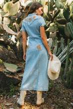 Load image into Gallery viewer, Bambi Midi Dress, Denim