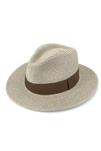 Load image into Gallery viewer, Beau Flexibraid Fedora, Oatmeal (TM95)