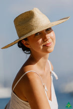 Load image into Gallery viewer, Billie Buri Straw Hat, Natural (TM742A)