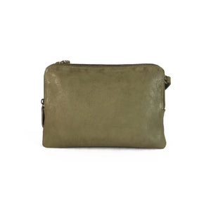 BL18- Green leather bag