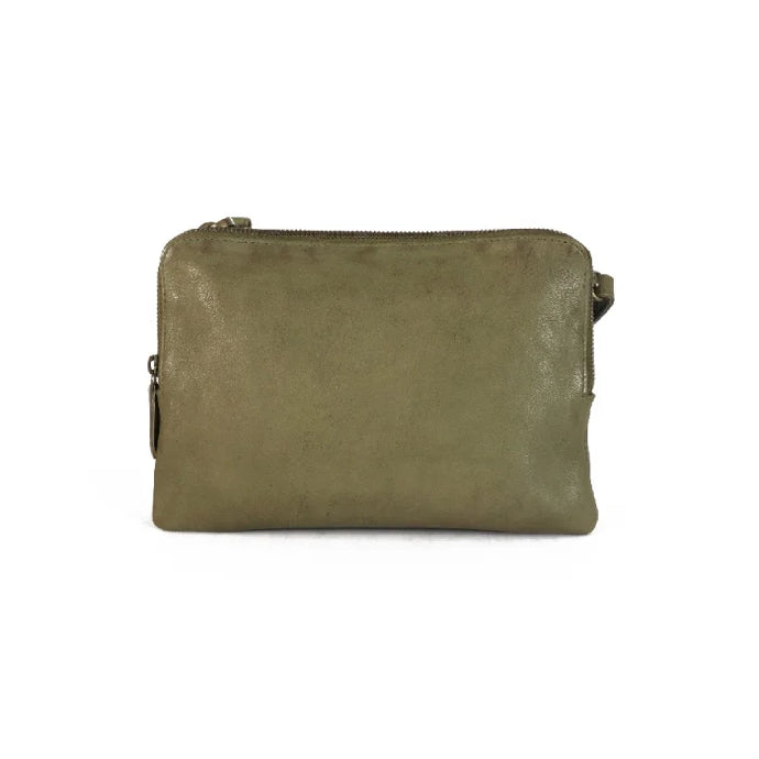 BL18- Green leather bag