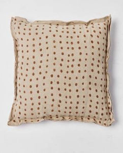 Holiday Home - Sonder Cushion, Brown Dot