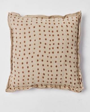 Holiday Home - Sonder Cushion, Brown Dot
