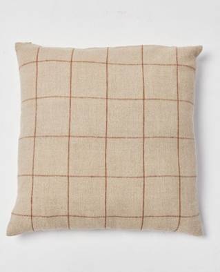 Holiday Home - Bounty Cushion, Brown Stripe